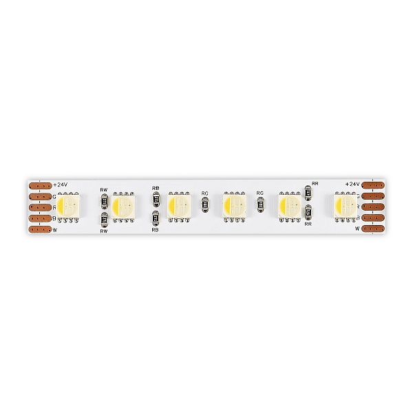 ST5005.418.20RGBW Светодиодная лента 18Вт/м (сум.) 4000К 2100Lm (для бел.) Ra90 IP20 L5000xW12 24В ( Светодиодные ленты