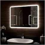 Зеркало Demure LED с многофункциональной панелью 900х700, фото 2