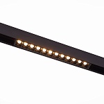 ST361.446.12 Магнитный трековый светильник Черный LED 1*12W 4000K 1 009Lm Ra>90 36° IP20 L222xW22xH4 СКАЙЛАЙН 48V, фото 1