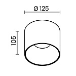 Потолочный светильник Technical C064CL-01-25W4K-D-RD-B, фото 1
