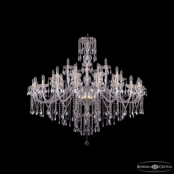 Подвесная люстра Bohemia Ivele Crystal 1415 1415/20+10+5/530 G, фото 2