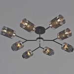 Люстра на штанге Reluce 01405-1 01405-3.3-08B BK+CR