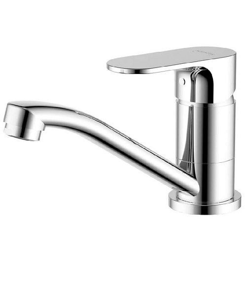 AQ1907CR АЛЬФА смеситель для раковины 70 без донного клапана