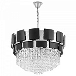 Подвесная люстра LUMINA DECO MOLINA LDP 7045-600 BK+CHR, фото 3