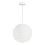 SLE6020-513-01 Светильник подвесной EVOLUCE белый D400mm E27 1*60W МУН