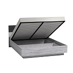 Кровать с подъемным механизмом Neo 306 Люкс 180х200, дуб шавиниган, фото 4