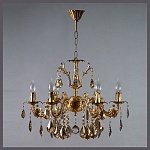 Подвесная люстра Ambiente by Brizzi Granada 2118/6 AB Honey Leaf, фото 3