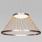 Подвесной светильник Eurosvet Cesta 40017/1 LED коричневый, фото 1