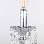 Настольная лампа декоративная Bohemia Ivele Crystal AL77 AL77200L/1-25 Ni, фото 4