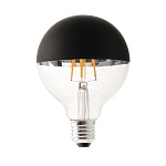 G95 DECORATIVA NEGRO MATE E27 4W 2700K DIM 400Lm1, фото 1