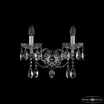Бра Bohemia Ivele Crystal 1413 1413B/2/165/XL Ni, фото 2
