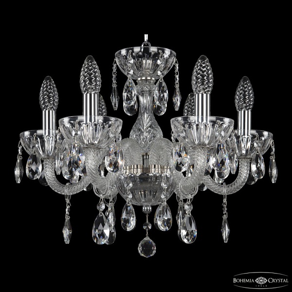 Подвесная люстра Bohemia Ivele Crystal 5417 5417/6/141 Ni Clear/M-1H, фото 2