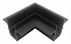 Соединитель угловой L-образный для треков встраиваемых iLedex Technical VISION48/22 CORNER CONNECT 4822-022-95/95-BK, фото 2