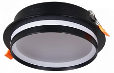 Встраиваемый светильник Reluce Technical  70002-9.0-001RLD GX70 BK, фото 1