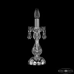 Настольная лампа декоративная Bohemia Ivele Crystal 1403 1403L/1-27 Ni, фото 2