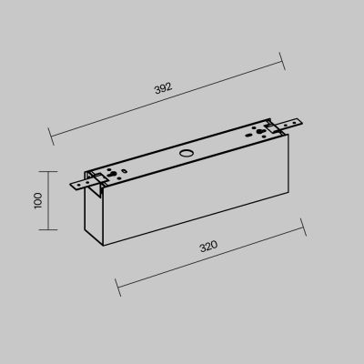Комплектующие для уличной трековой системы Outdoor O-TR001-BX-B, фото 6
